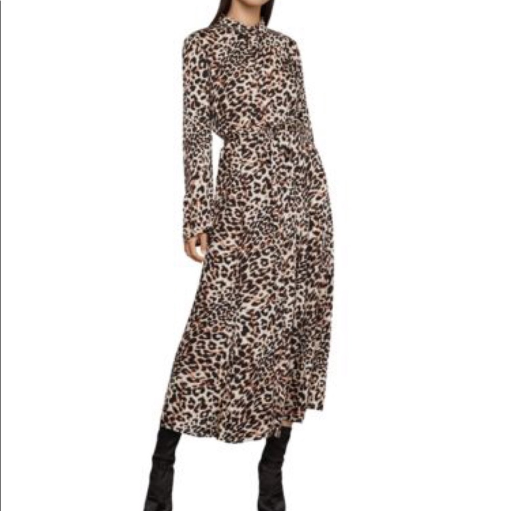 BCBG leopard print dress